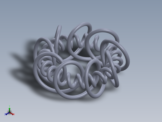 solidworks 随机弹簧设计正等轴测缩略图