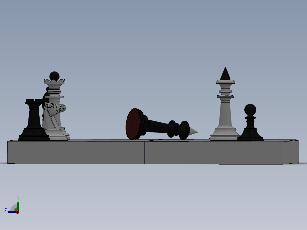 solidworks 国际象棋