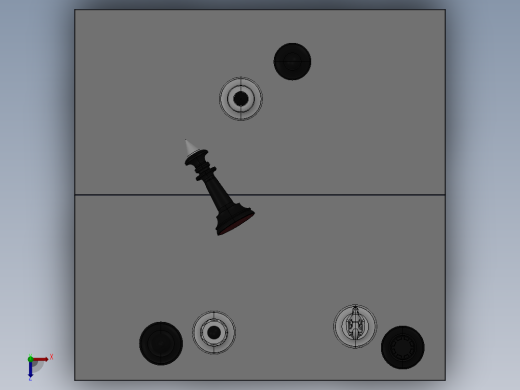solidworks 国际象棋俯视缩略图