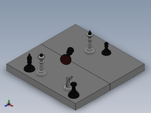 solidworks 国际象棋正等轴测缩略图