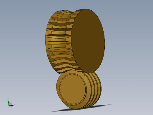 solidworks 蜗杆传动组件