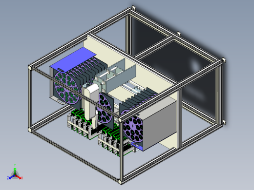 盘式送料机正等轴测缩略图