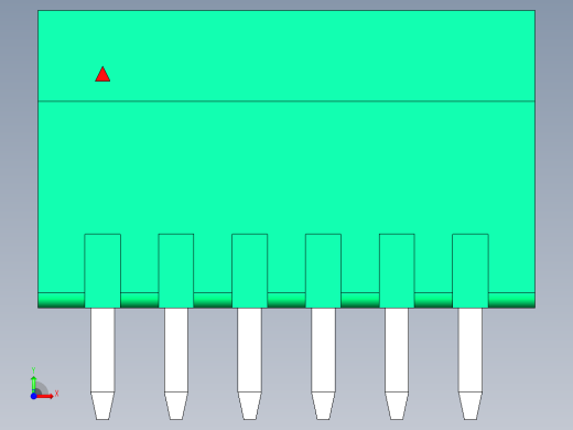 DEGSON 15EDG 系列 2.5mm 接线端子包-15EDGVC-2.5-06P-14-00AH前视缩略图