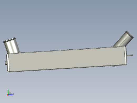 一辆运水卡车左视缩略图