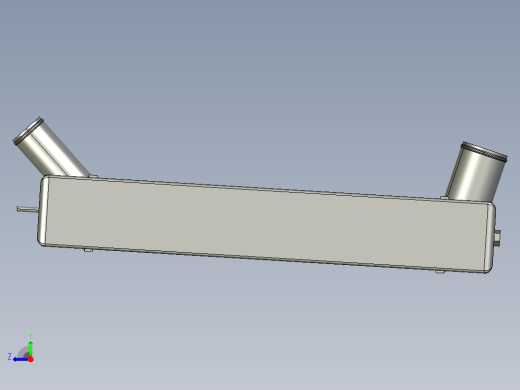 一辆运水卡车右视缩略图