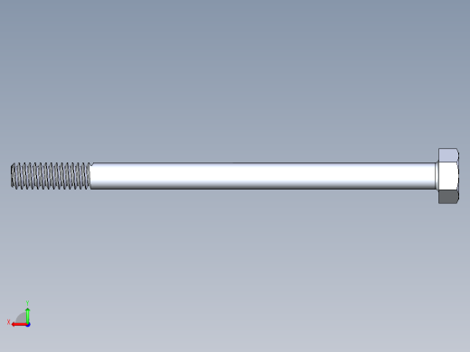 UNC 六角螺栓-Hex Bolt 0.250-20 x 4后视缩略图