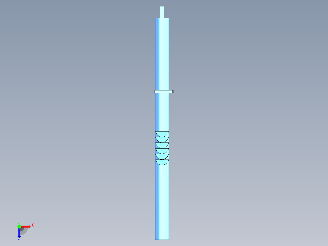 S7 步进导杆俯视图