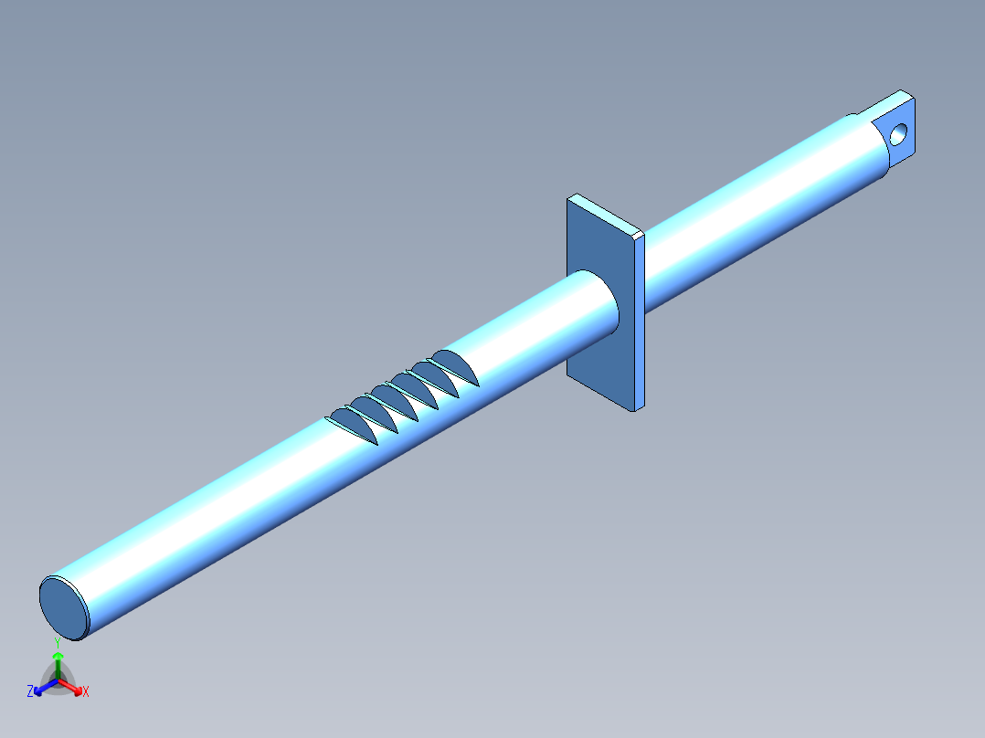 S7 步进导杆正等轴测图