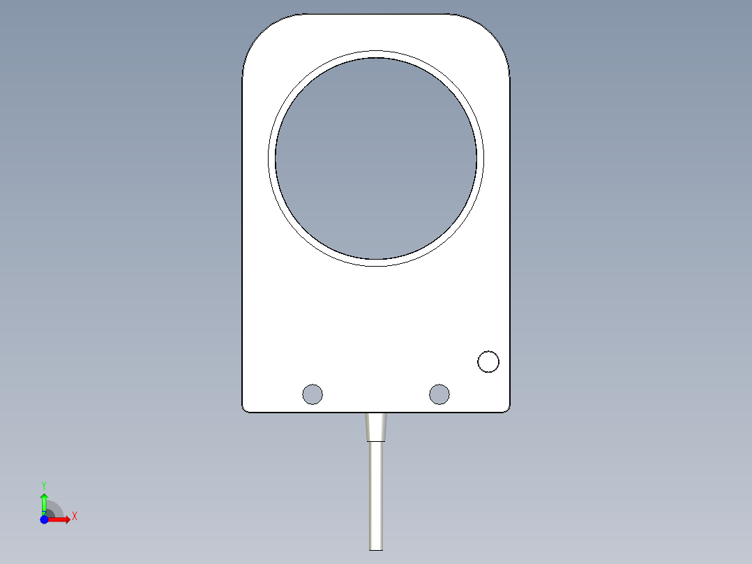 接近传感器PS55_CA前视图
