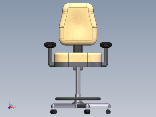 椅子前视缩略图