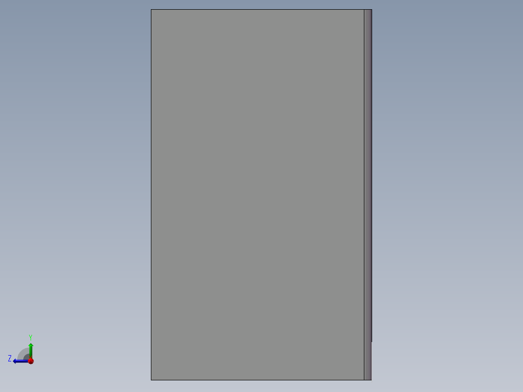 电动滑台模组MTG100安装螺母右视图