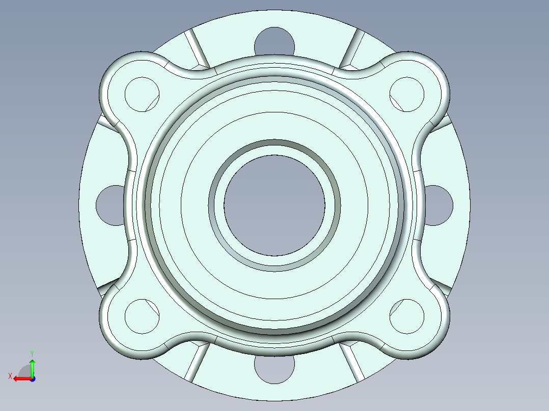 P121-基于桑塔纳的盘式制动器的设计及三维UG仿真+答辩PPT后视图