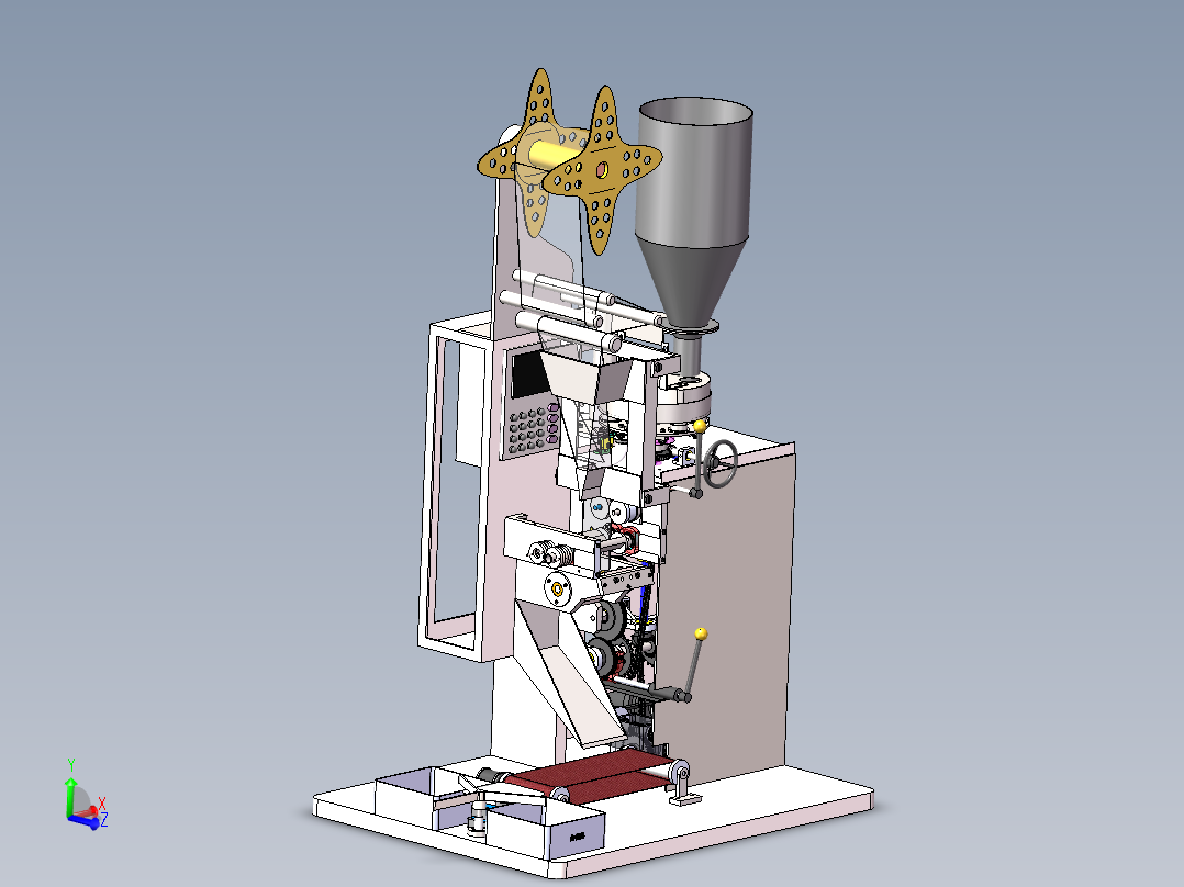 液体颗粒包装机