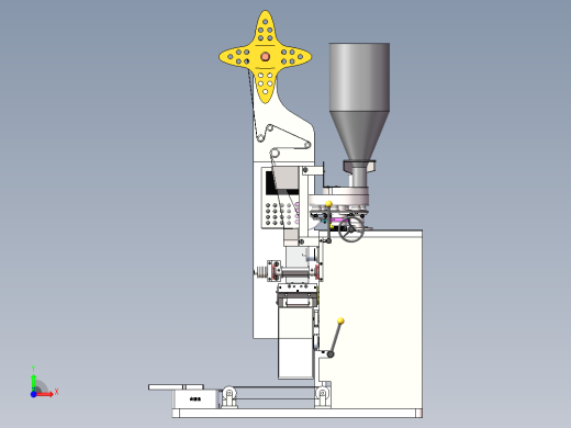液体颗粒包装机前视缩略图