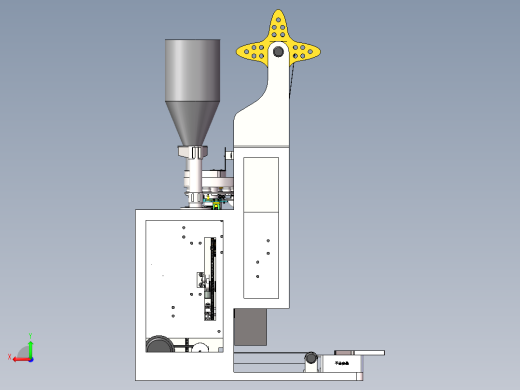 液体颗粒包装机后视缩略图