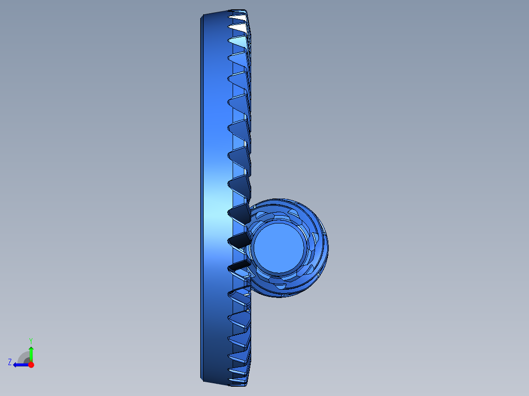齿轮啮合 (77)右视图