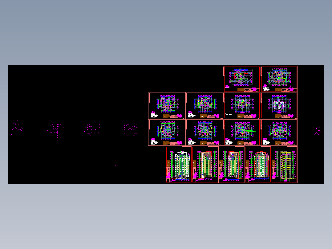 小高层住宅楼设计