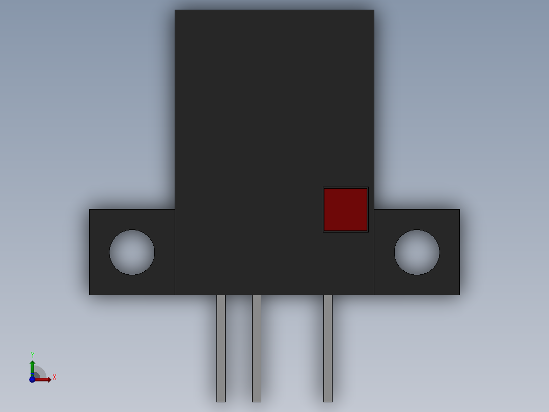 光电开关EE-SPY401前视图