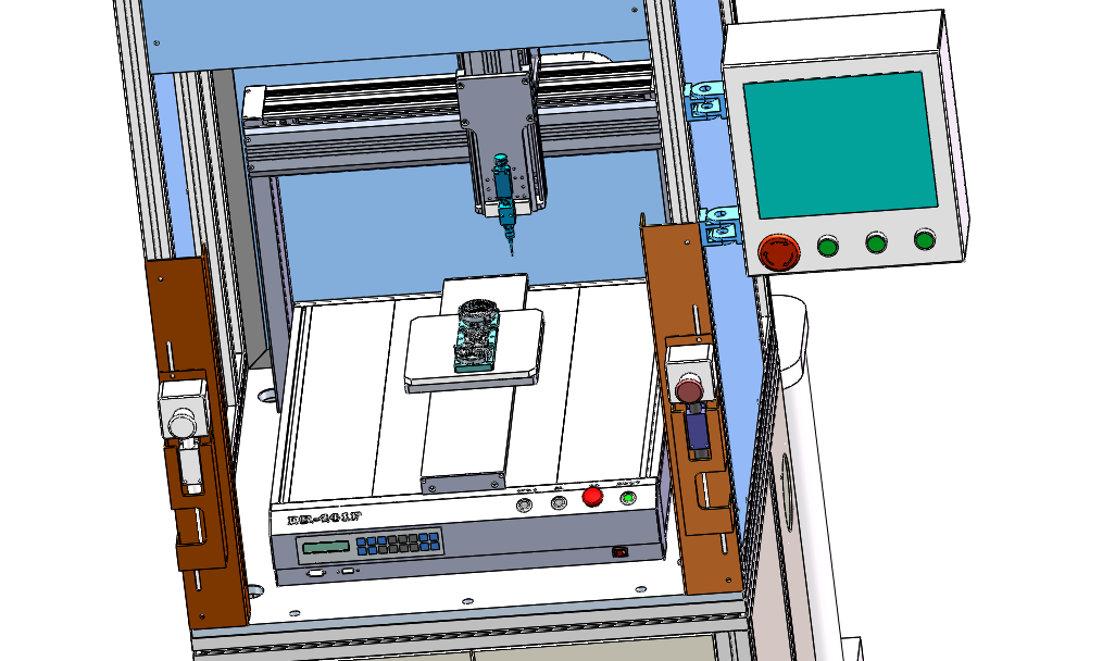 减速机小齿轮点油装配sw20可编辑