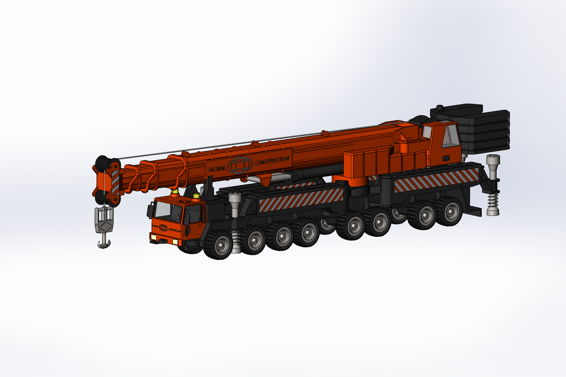 蜘蛛起重机大型工程吊机