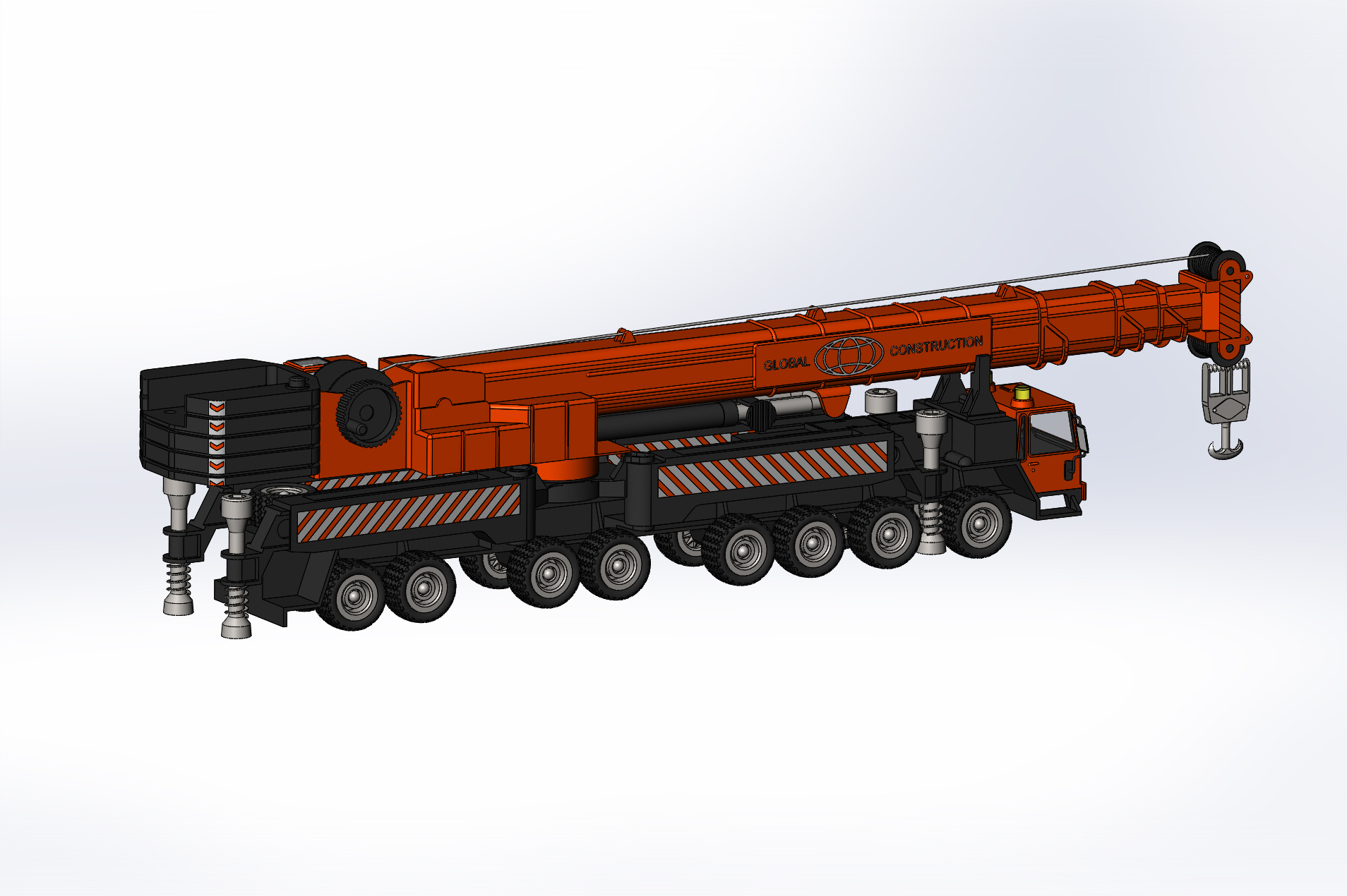 蜘蛛起重机大型工程吊机