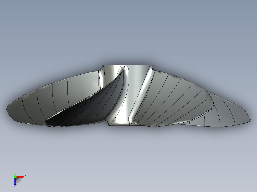 螺旋桨(64)俯视图