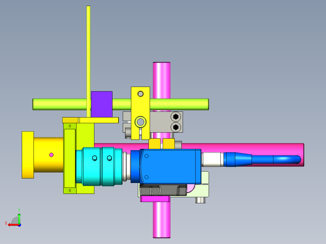 可调节视觉相机视觉相机模块后视图