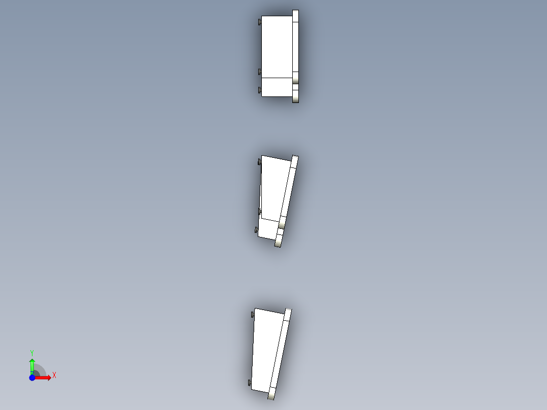 搁脚凳垫脚板前视图