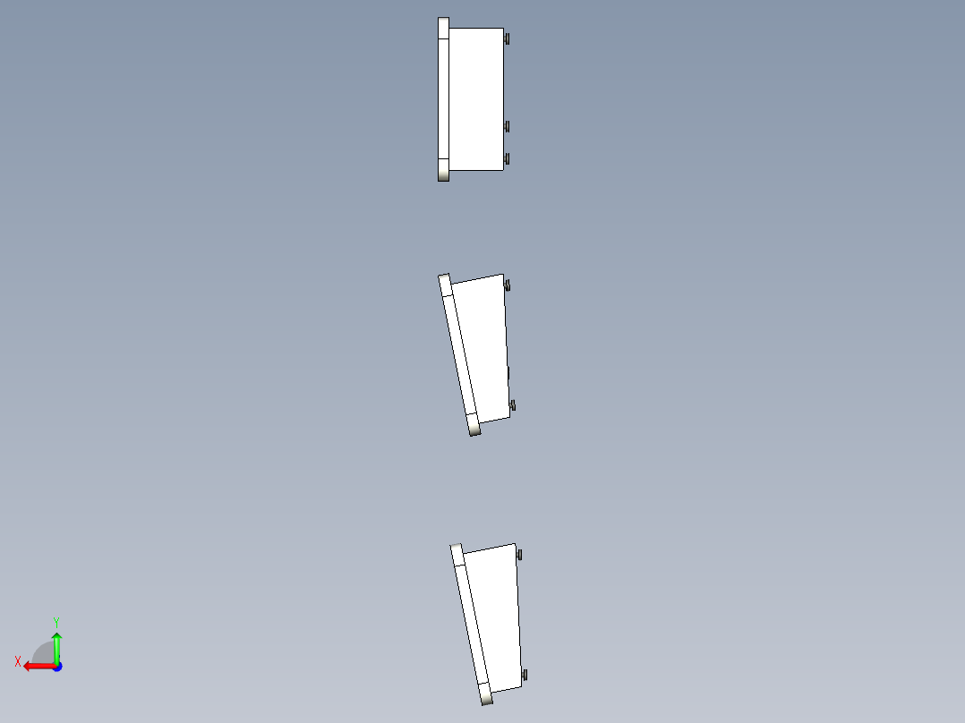 搁脚凳垫脚板后视图