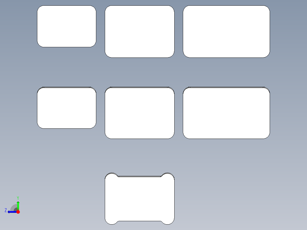 搁脚凳垫脚板右视图