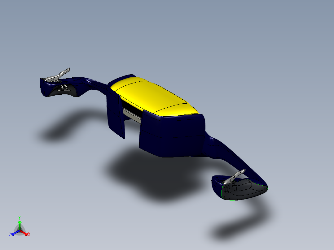 方向盘正等轴测图