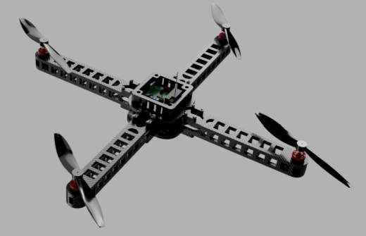 四轴飞行器_无人机框架缩略图