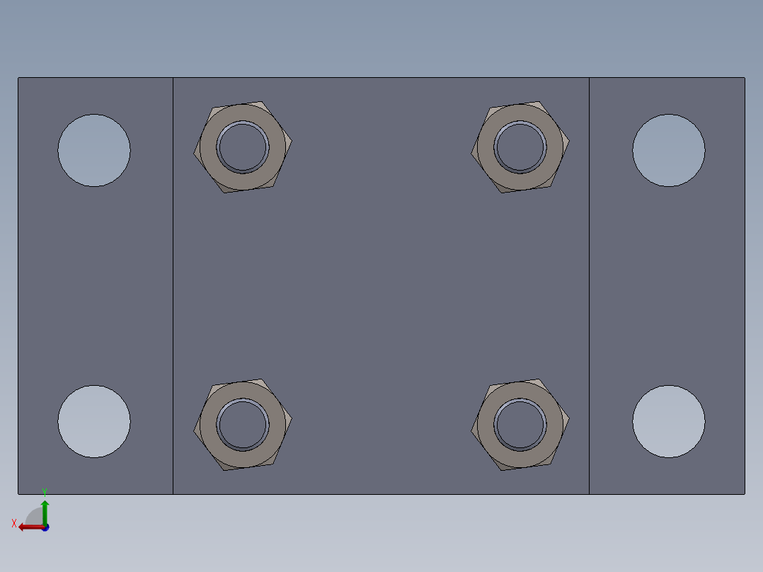 拉杆液压缸-40x28x200-mm-1.snapshot.1后视图