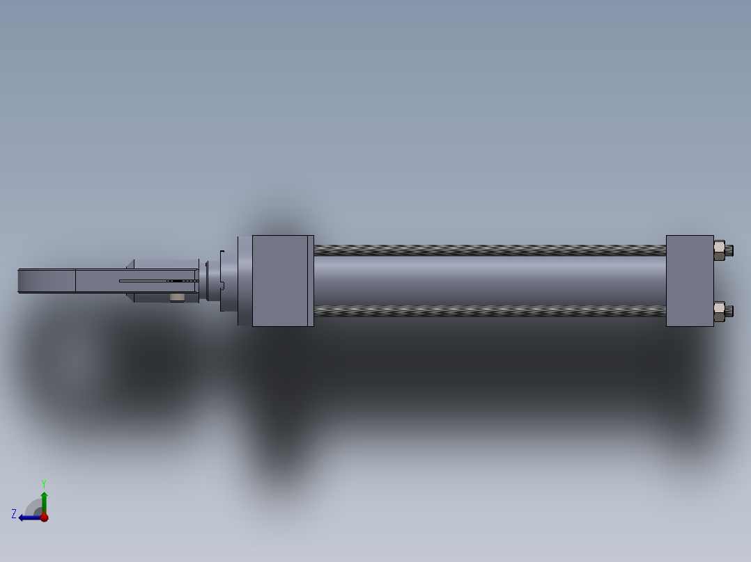 拉杆液压缸-40x28x200-mm-1.snapshot.1右视图