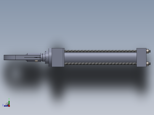 拉杆液压缸-40x28x200-mm-1.snapshot.1右视缩略图