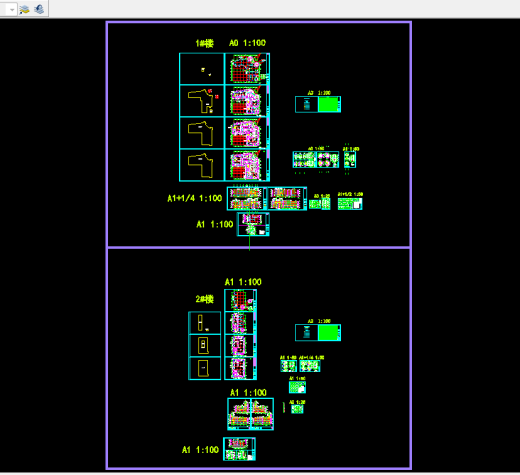 乌江文化综合体建筑施工图CAD图纸