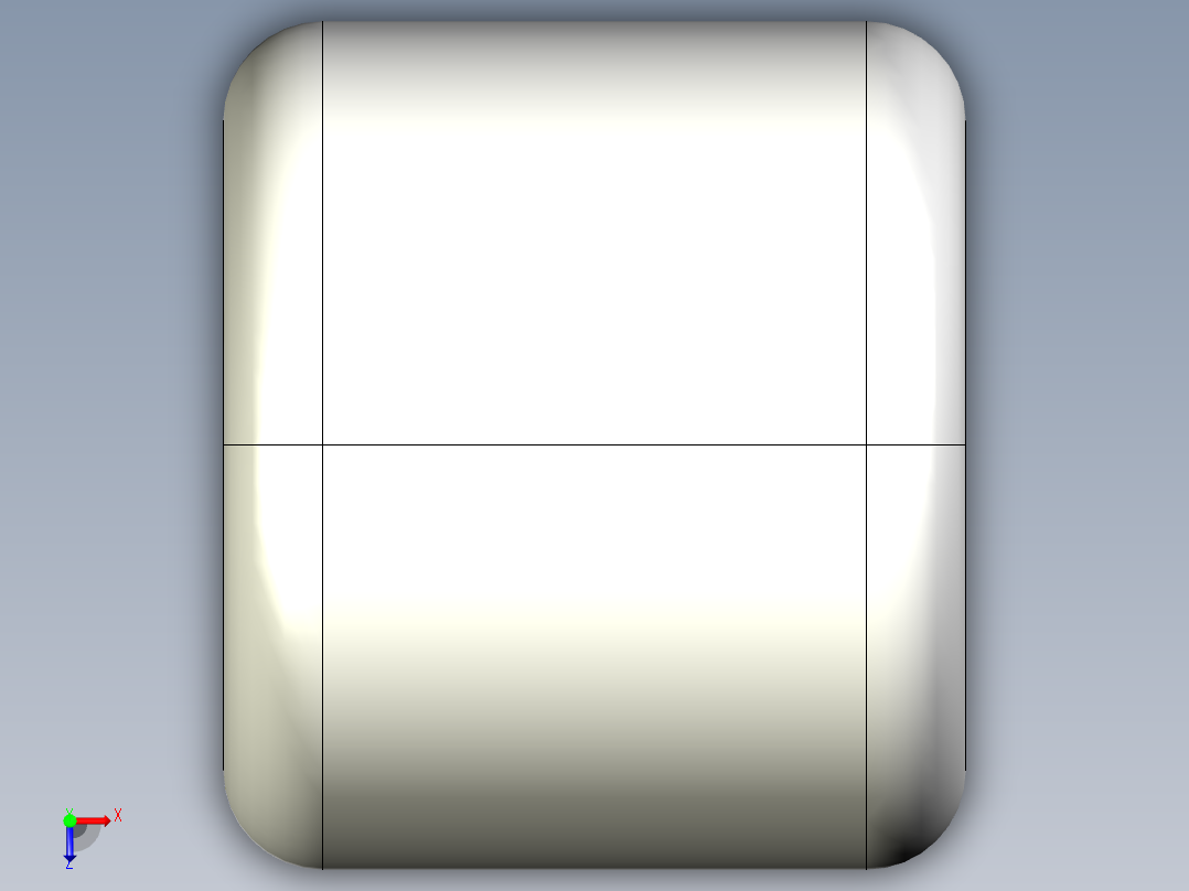 使用参数化建立原型并评估预期轴承设计——SolidWorks和Step模型俯视图