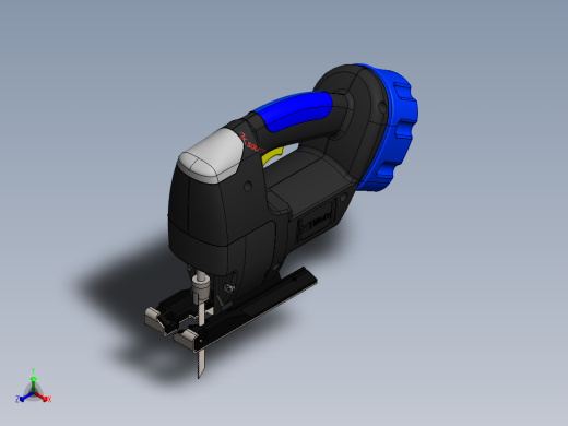 曲线锯正等轴测缩略图