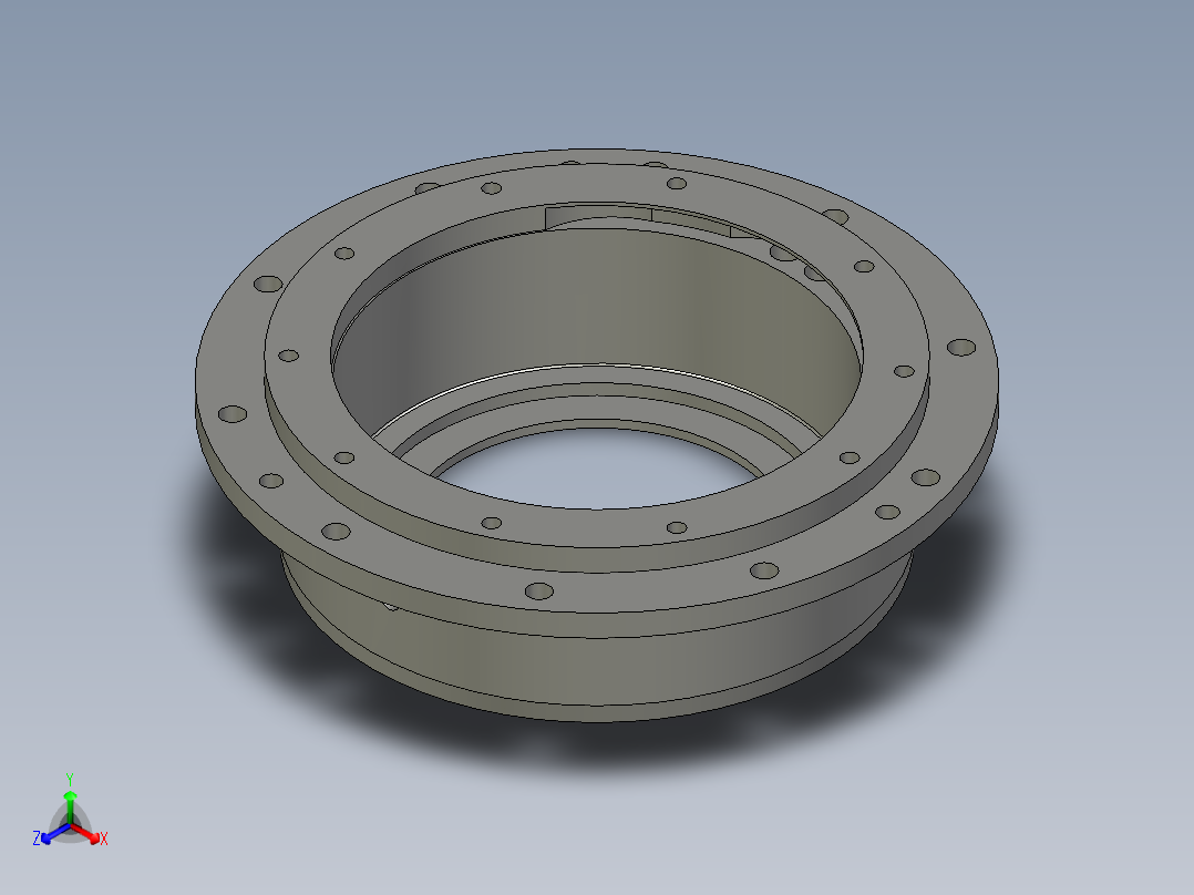 90端盖160170端盖175正等轴测图