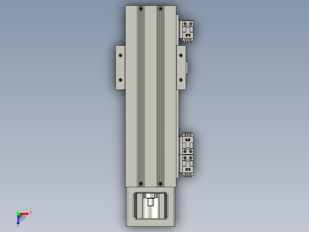 KK60D10C-200A1-F2CS2(24)俯视图