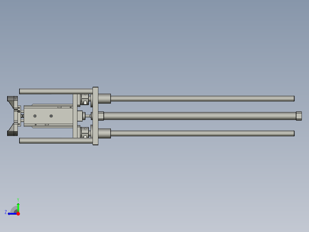 顶升模组1右视图