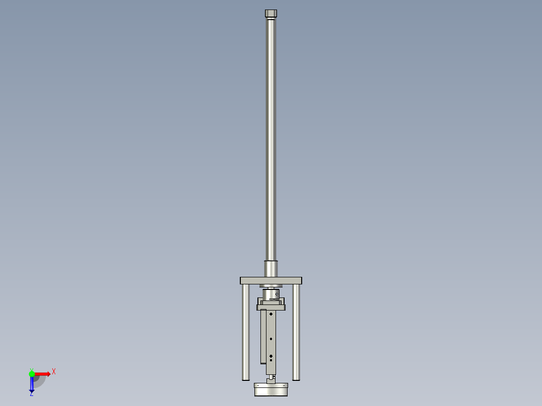 顶升模组1俯视图
