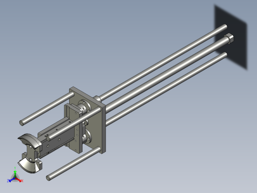 顶升模组1正等轴测缩略图