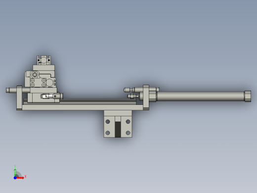 花鼓顶杆抓取组件(4TDGS)前视缩略图