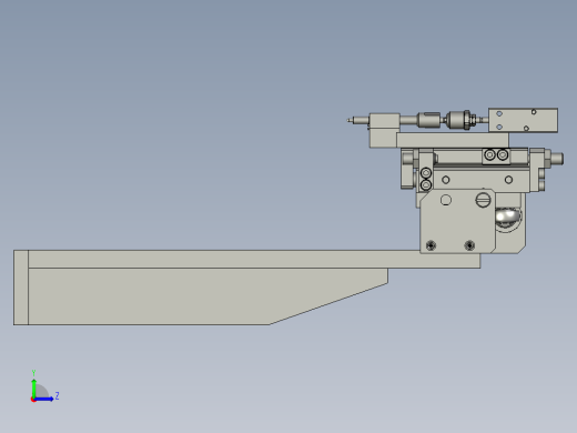 花鼓顶杆抓取组件(4TDGS)左视缩略图