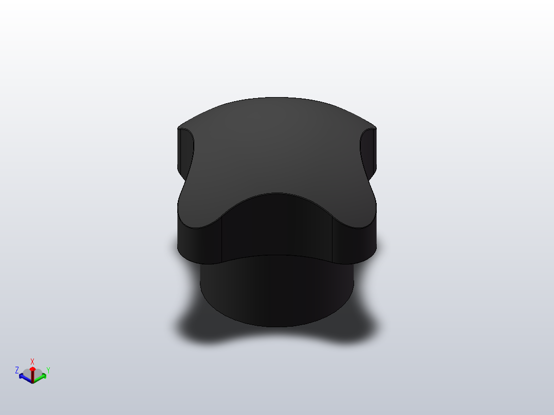 HY8314-3-A十字把手[HY8314.3＼A10x50]主视图