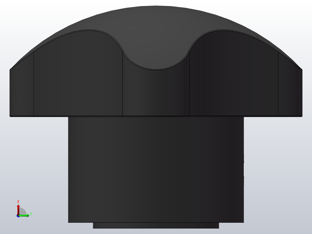 HY8314-3-A十字把手[HY8314.3＼A10x50]右视图