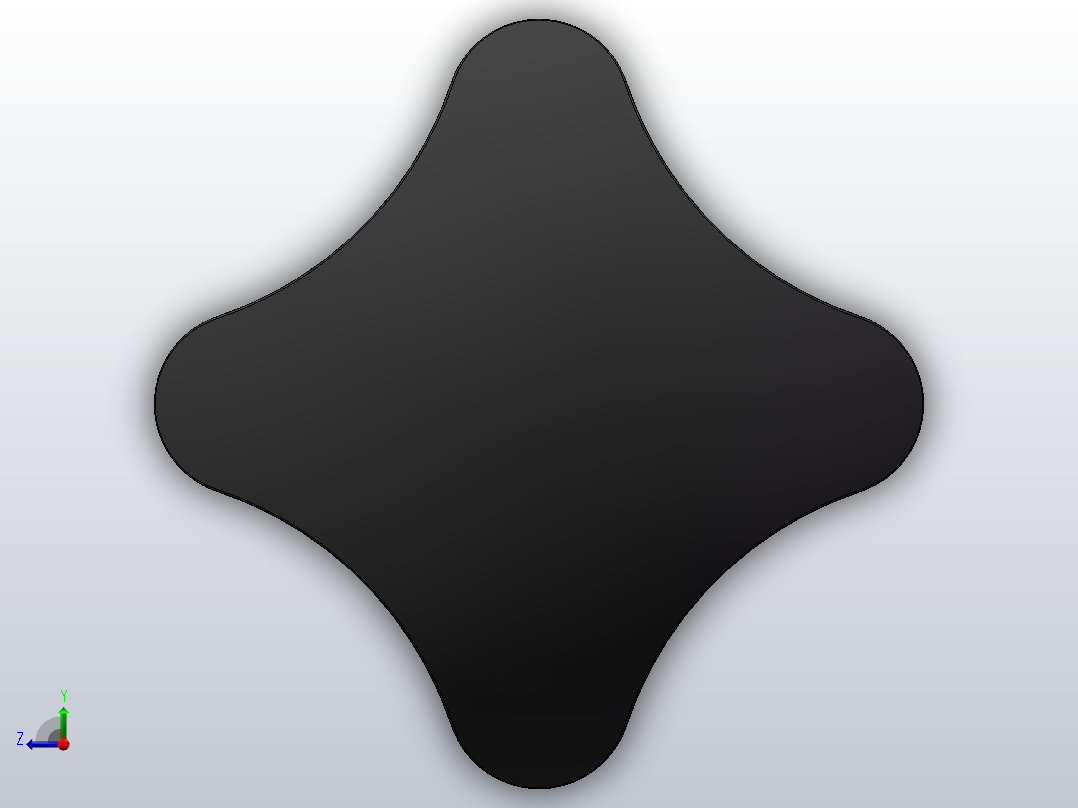 HY8314-3-A十字把手[HY8314.3＼A10x50]俯视图