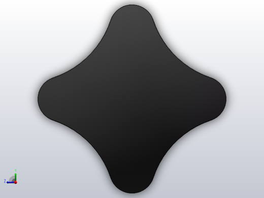 HY8314-3-A十字把手[HY8314.3＼A10x50]俯视缩略图