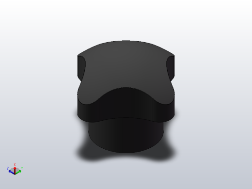 HY8314-3-A十字把手[HY8314.3＼A10x50]正等轴测缩略图